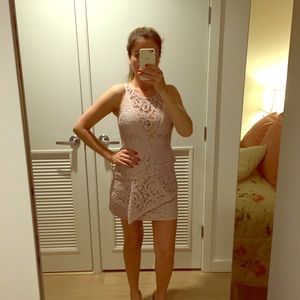 Bcbgmaxazria lavander dress size 4